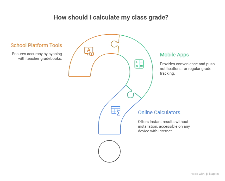 Calculate Class Grade - Class Average Calculator