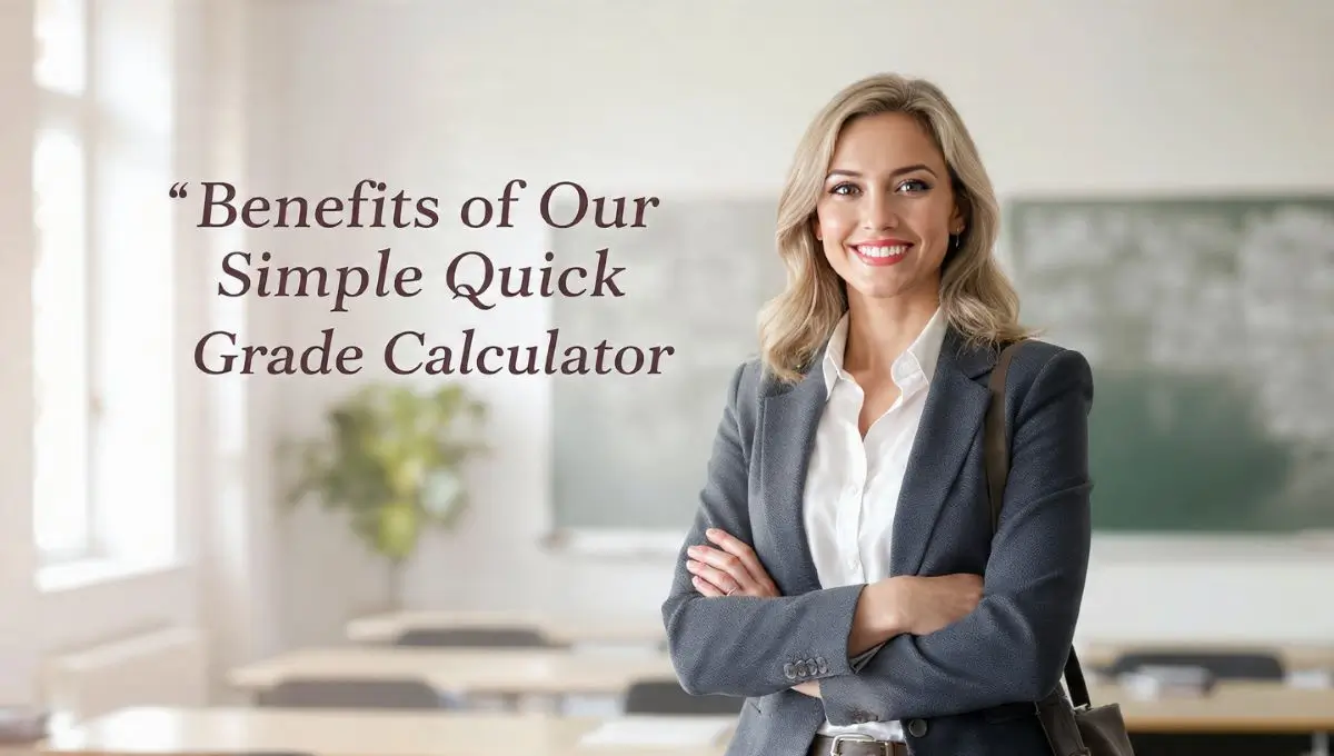 Benefits of our simple Quick grade calculator